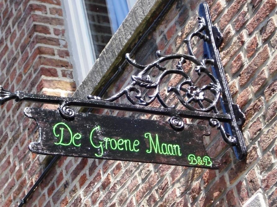 De Groene Maan Bed & Breakfast Mechelen Dış mekan fotoğraf